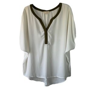 Dept 222 v neck blouse size xl